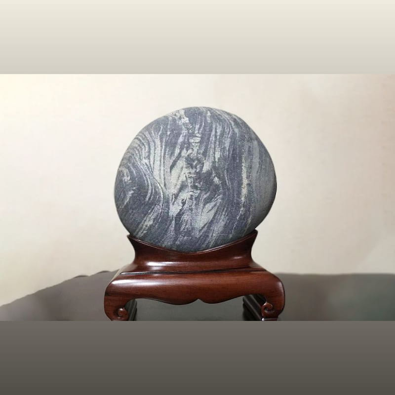 拜石图 · 长江水墨石