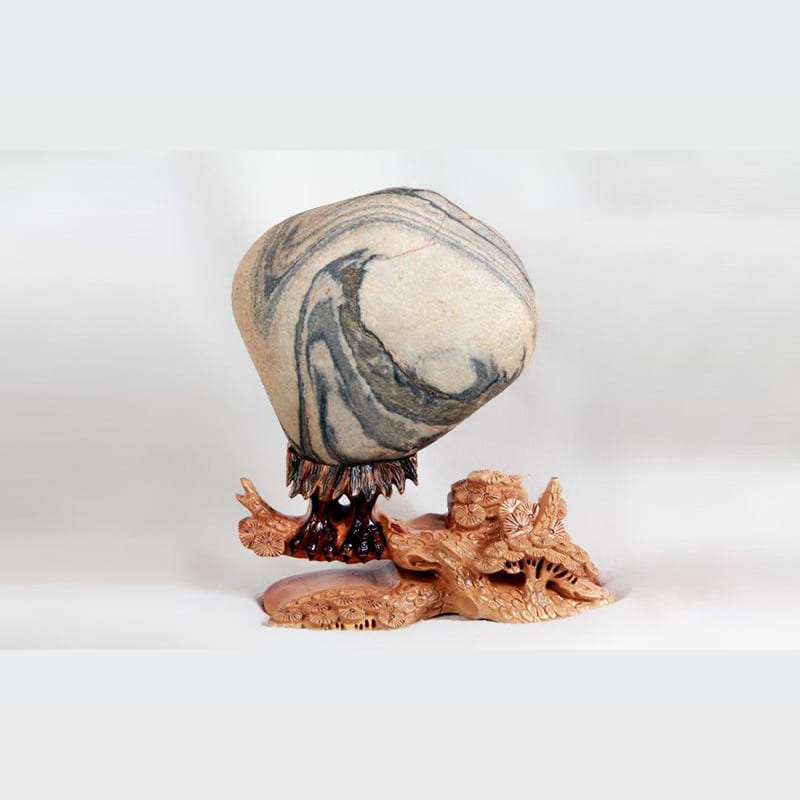 高瞻远瞩 · 渭河石