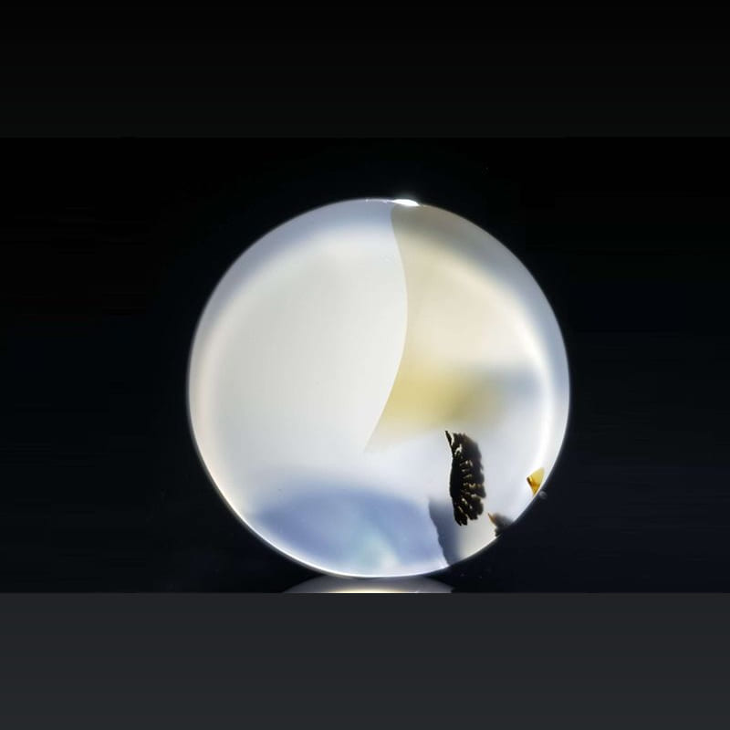 孤禽图 · 海洋玉髓
