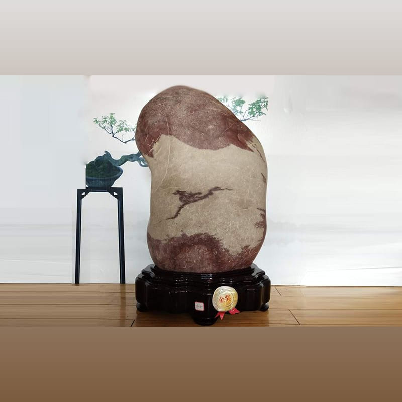 红云飞鹤 · 青海黄河石