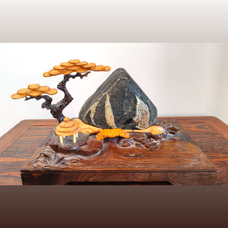 孔子问礼老子 · 泰山石