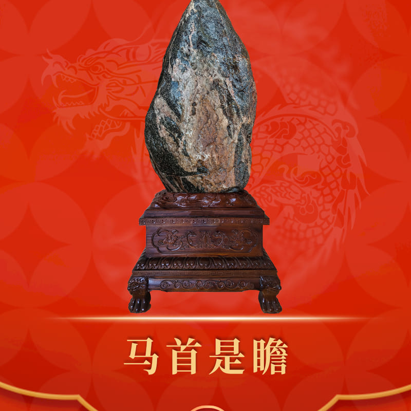 马首是瞻 · 泰山石