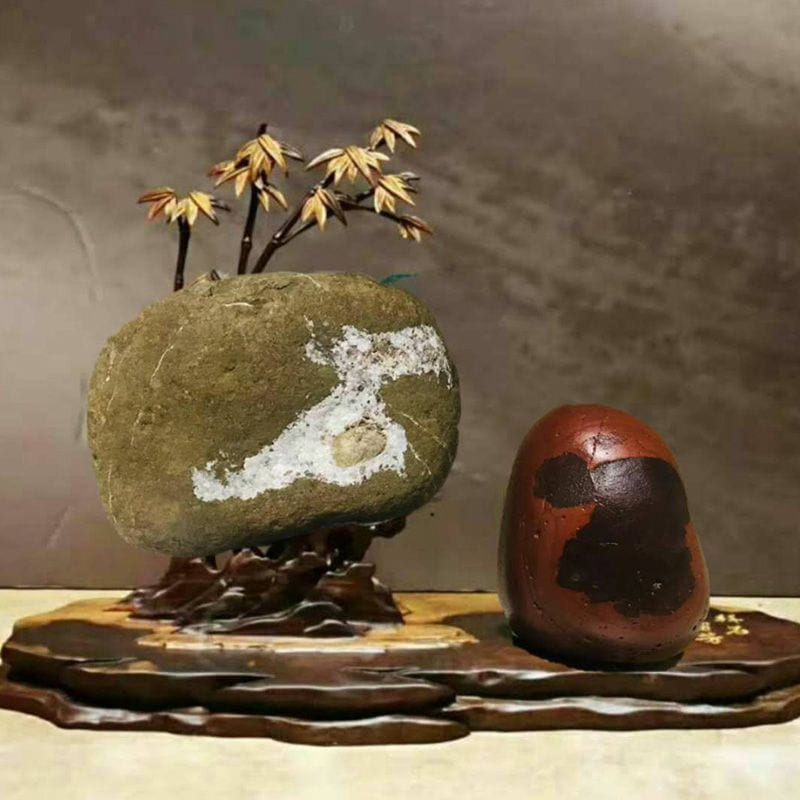 米芾拜石 · 长江石
