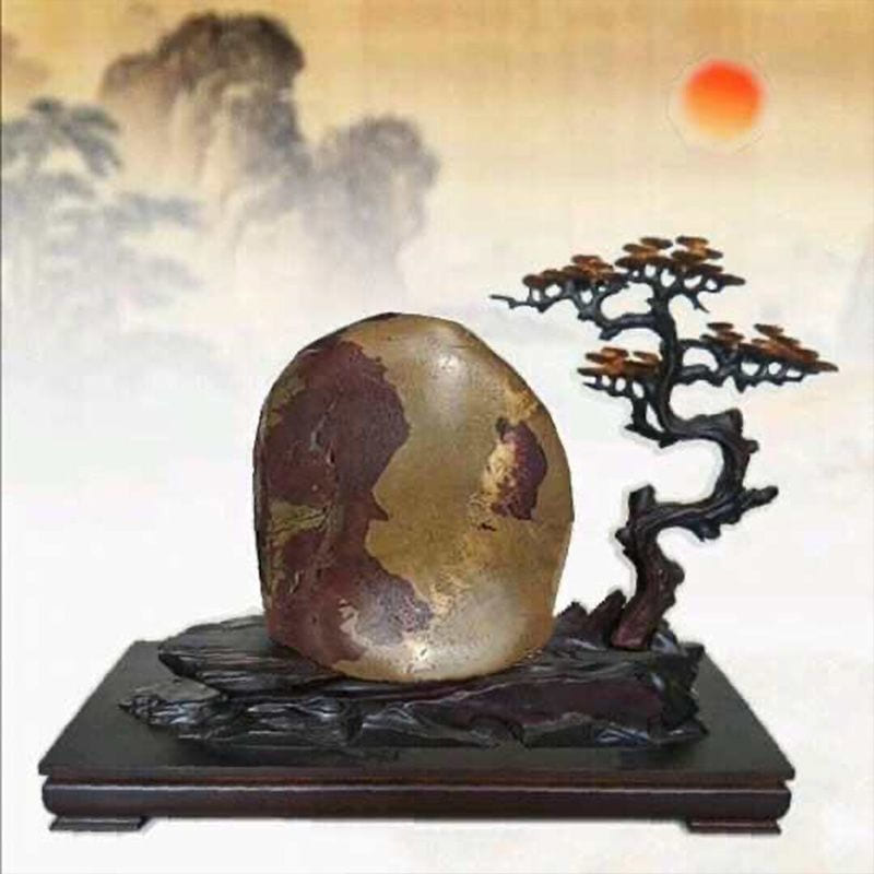米芾拜石 · 长江石