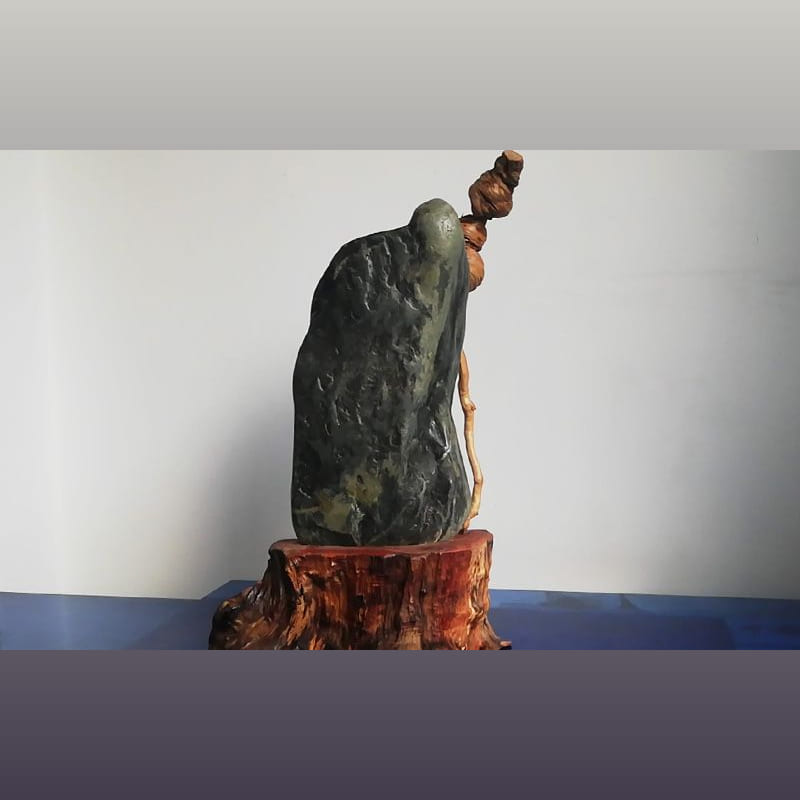 洮河墨绿石