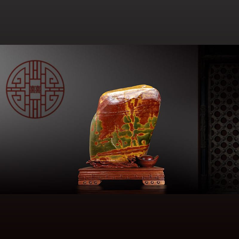 江西赣南彩陶石