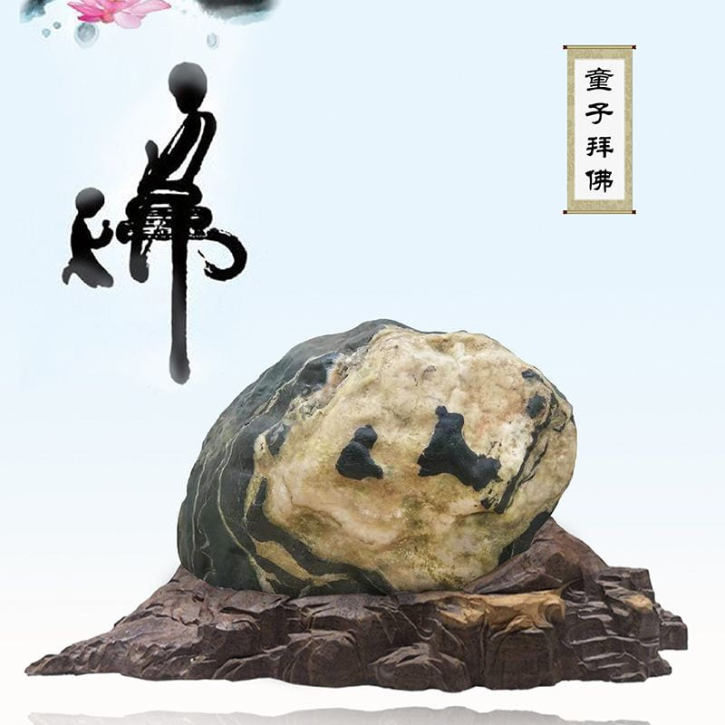 童子拜佛 · 涪江画面石