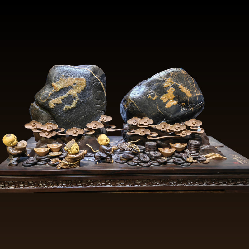 万金 · 金纹石