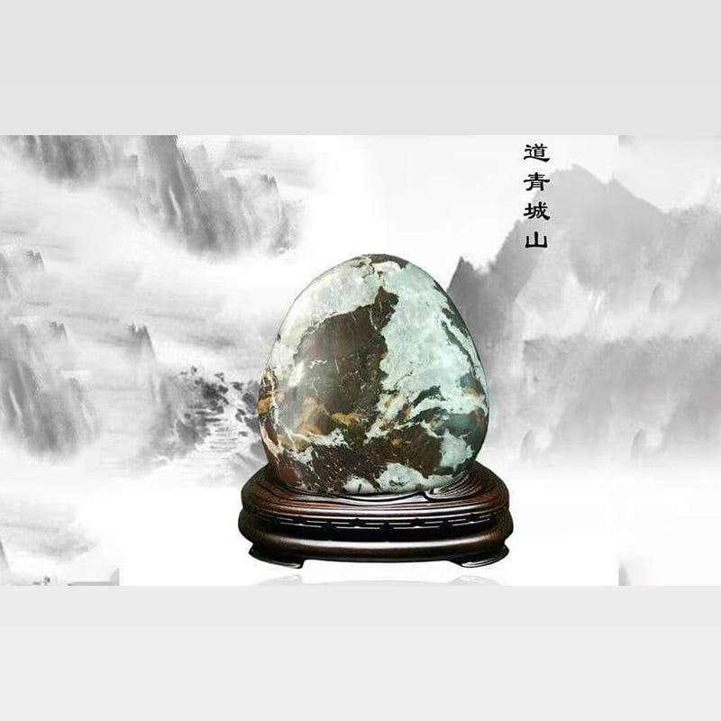 祁连山彩玉石