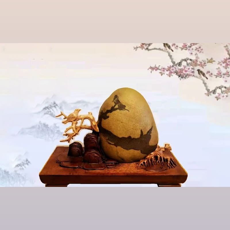喜上眉梢 · 长江石