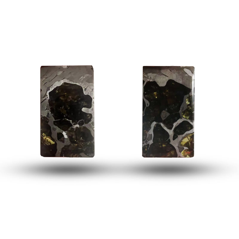 陨石切片，狮形，人形 · 陨石